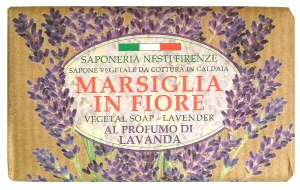 Мыло Nesti Dante MARSIGLIA IN FIORE Лаванда / Lavender 125 г