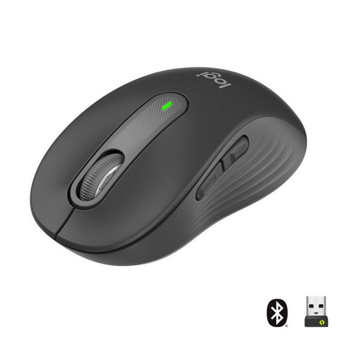 Logitech мышь Logitech Wireless Mouse M650 Graphite (910-006253)