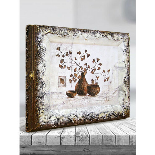 Ключница настенная закрытая деревянная 20х25 29х34х6 Декарт мужская женская декор из дерева ручная работа в интерьер 4670₽