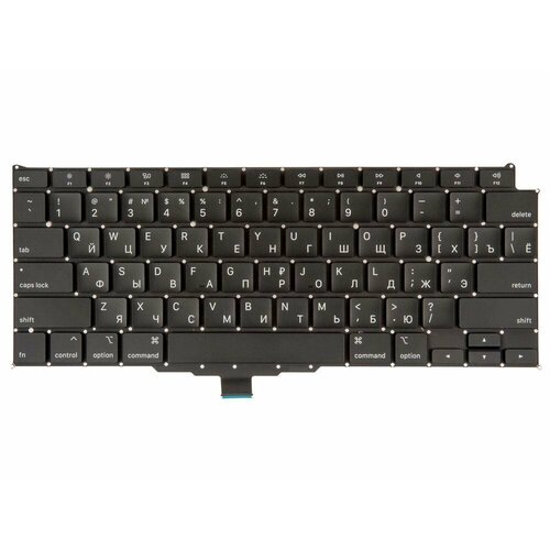 Клавиатура для MacBook Air 13 Retina A2179 Early 2020 прямой Enter RUS РСТ