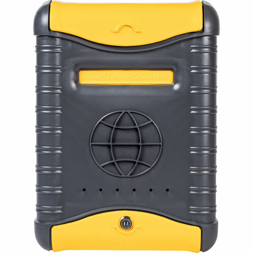 Ящик почтовый Стандарт замок металл серыйжелтый 952₽