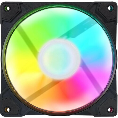 Вентилятор GMNG GG-CF120ARGB1-PWMBK ARGB 120x120x25mm черный 4-pin 20-28dB 130gr Ret 625₽