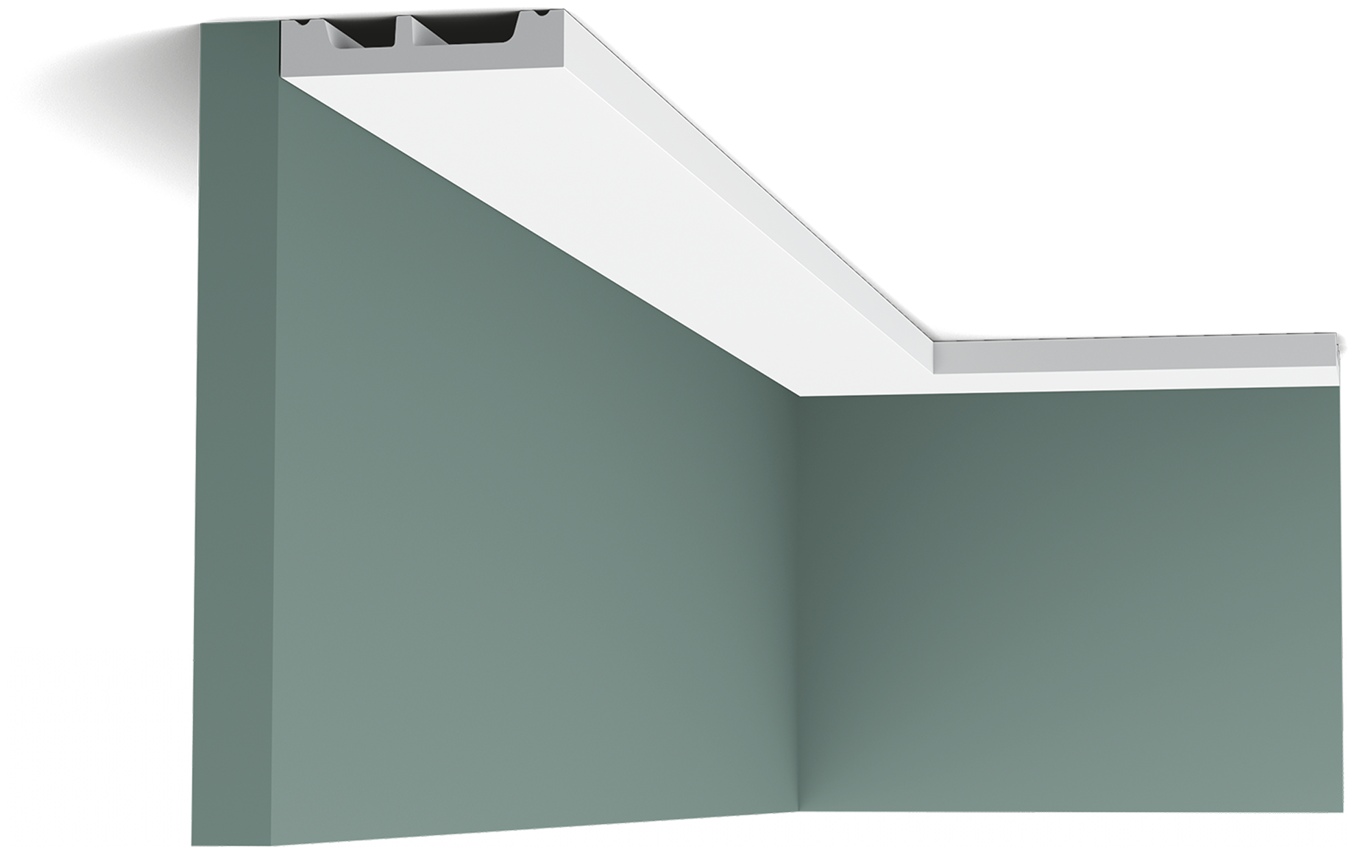 Потолочный плинтус Orac Decor арт. SX157 SQUARE (д 200 x в 66 x ш 13 см)
