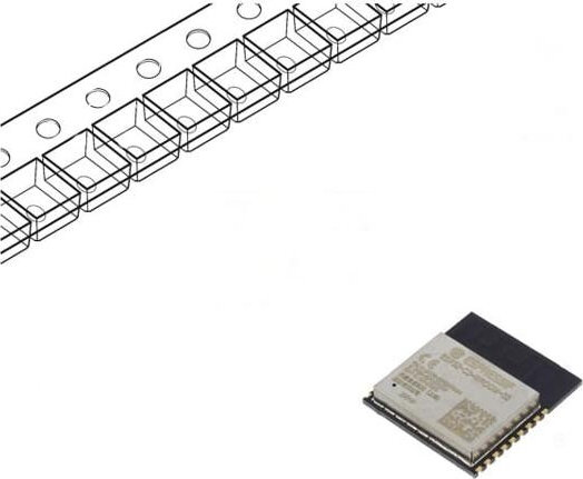 Модуль ESPRESSIF ESP32-C3-WROOM-02-H4 Модуль WiFi Модули 1шт