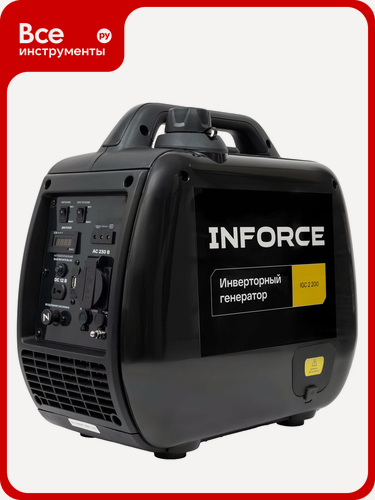Изображение товара Инверторный генератор Inforce (2,2 кВт; USB; дисплей; тихий) IGC 2200
