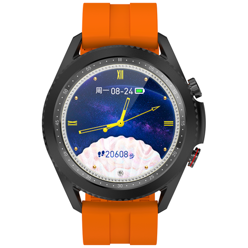 XRide 2021 T40 - Спортивные часы с возможностью Bluetooth звонков, измерением частоты сердечных сокращений, кровяного давления и кислорода в крови