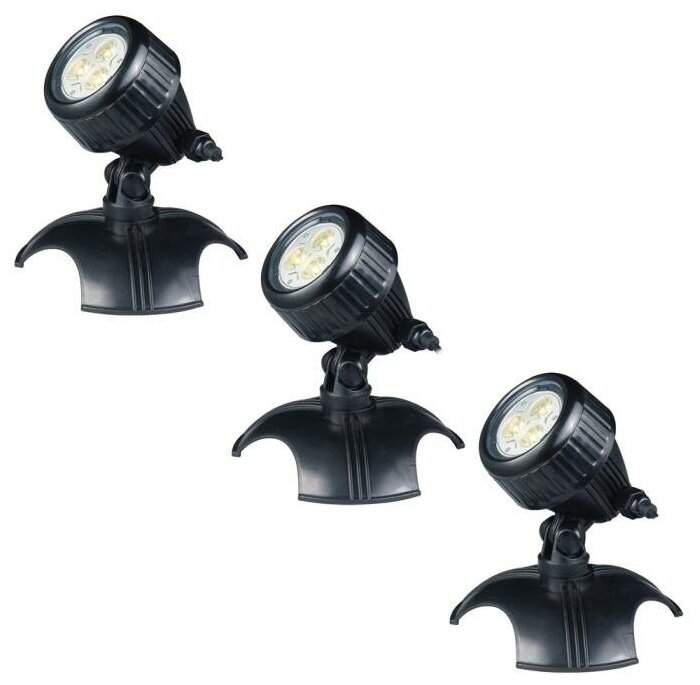 Светильники светодиодные для пруда и сада Jebao HP3-3, комплект