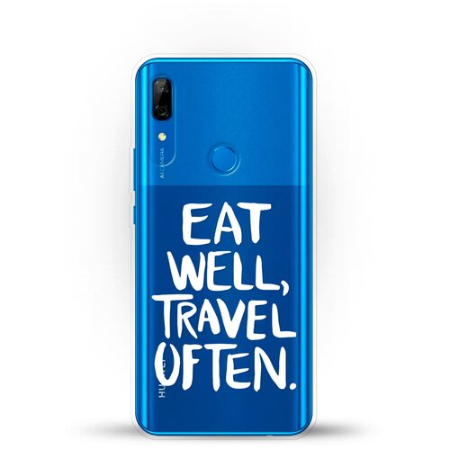 фото Силиконовый чехол eat well на huawei p smart z andy & paul