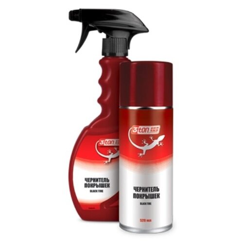3TON Чернитель покрышек Black Tire ТС-534 аэрозоль (0,52L) 3TON 40046