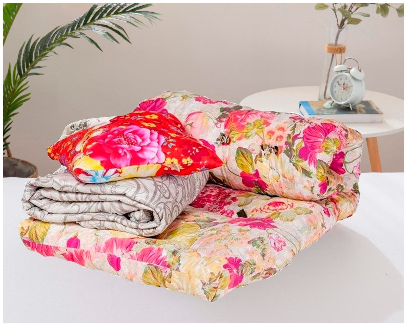 Спальный комплект Эконом (матрас подушка одеяло) размер 190см х 80см