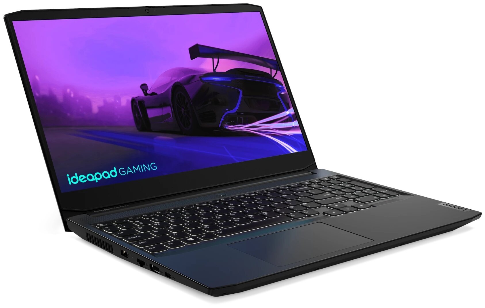 156 Ноутбук Lenovo IdeaPad Gaming 3IHU6 1920x1080 Intel Core i5 11300H 31 ГГц RAM 8 ГБ DDR4 SSD 512 ГБ NVIDIA GeForce RTX 3050 без ОС 82K10011RK shadow black
