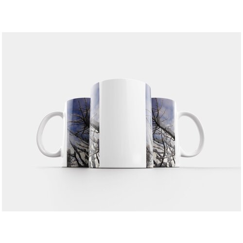 фото Кружка "дерево, зима, снег" 320 мл lotsprints