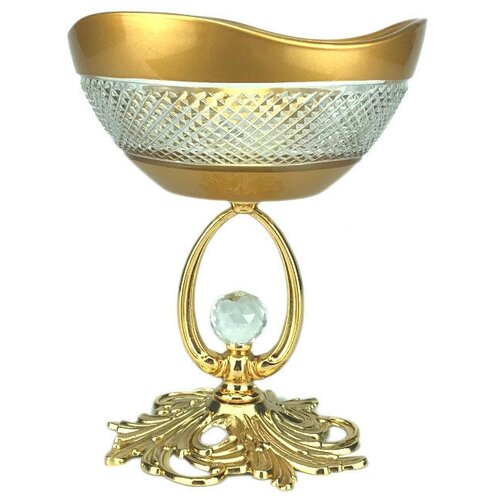 креманка на ножке 15 см для мороженного/для десерта/для варенья/сахарница