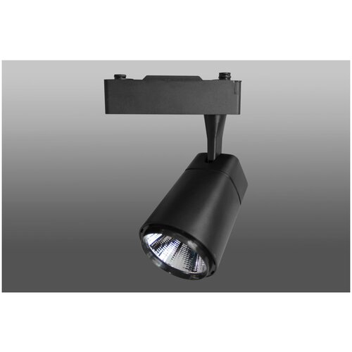 ShopLEDs Трековый светодиодный светильник DT-120 (20W, 3000K, однофазный, черный корпус)