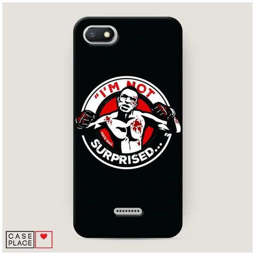 фото Чехол пластиковый xiaomi redmi 6a i am not surprised case place