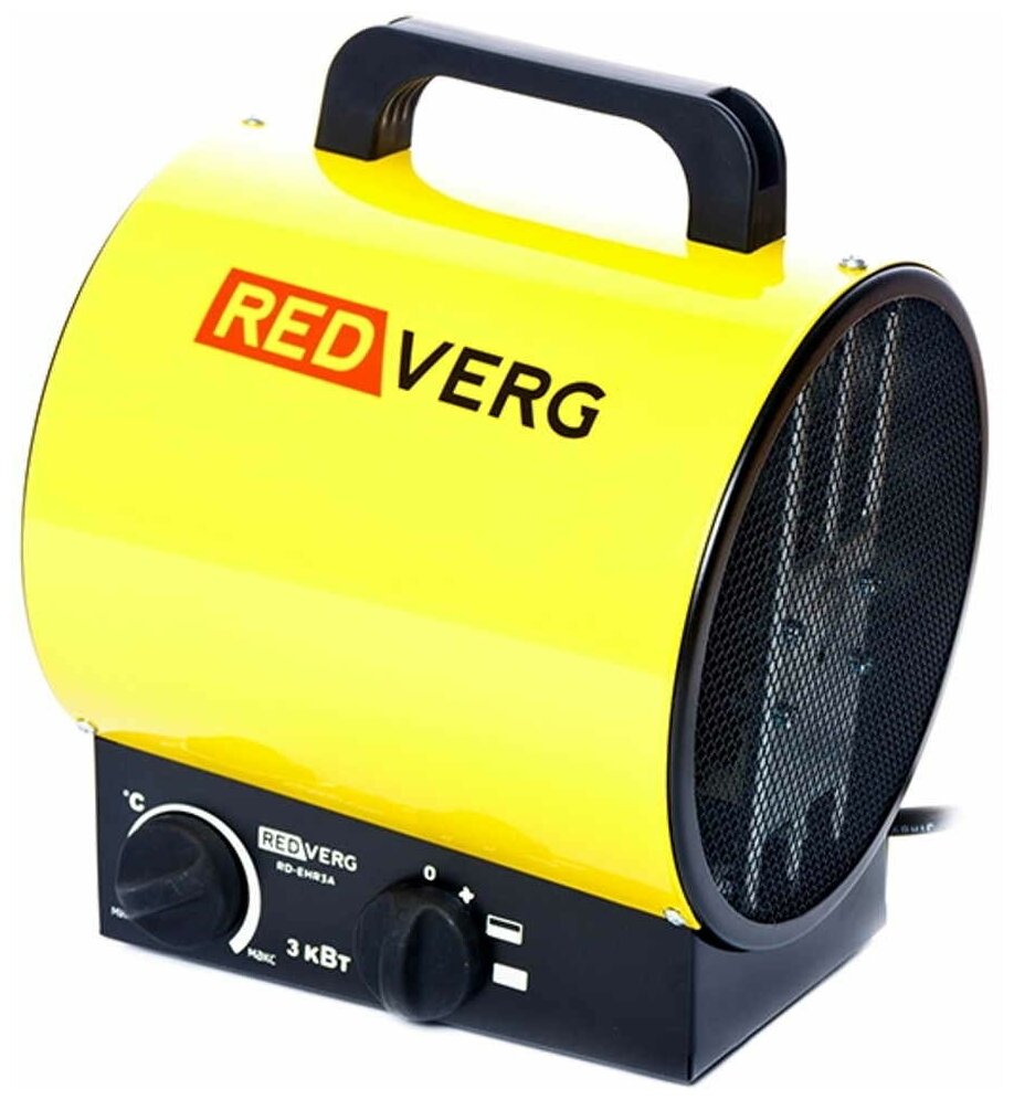 Воздухонагреватель электрический RedVerg RD-EHR3A - фотография № 2