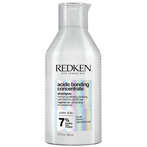 Redken Acidic Bonding Concentrate Shampoo - Шампунь для максимального восстановления и защиты цвета 300 мл