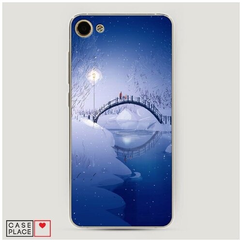 фото Силиконовый чехол "зимний мост" на meizu u10 / мейзу у10 case place
