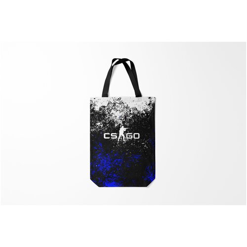 фото Сумка-шоппер / 31х42 см / геймерам / counter strike cs go burnettie