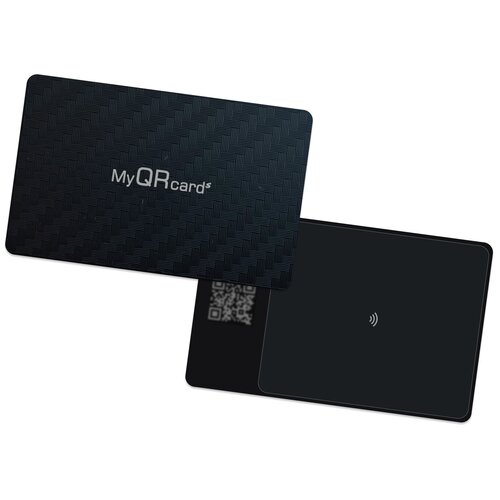 Умная электронная визитка на NFC-карте с бесплатной виртуальной картой в приложении 399000₽