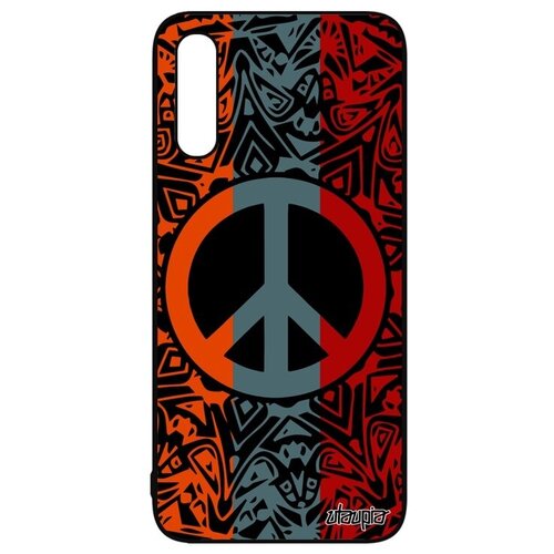 фото Красивый чехол на телефон // galaxy a50 // "peace and love" мир и любовь символ, utaupia, цветной