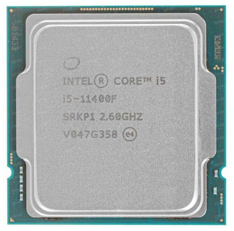 Процессор Intel Core i5-11400F, 2.6ГГц, (Turbo 4.4ГГц), 6-ядерный, L3 12МБ, LGA1200, OEM