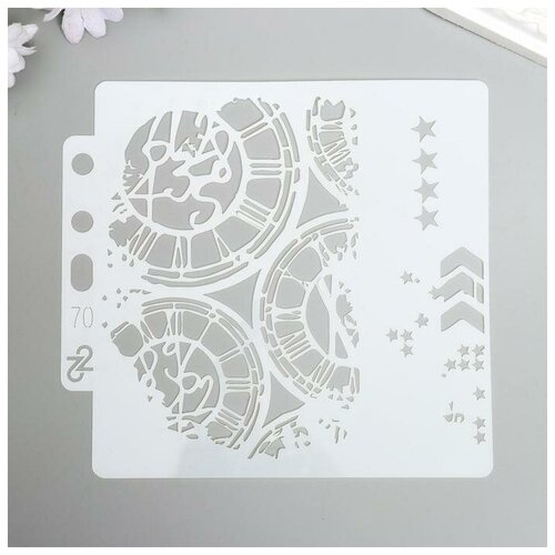 LAVANDA Трафарет пластик 