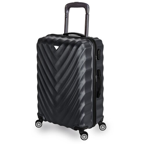 фото Чемодан легкий supra luggage из abs пластика, кодовый замок с индивидуальной настройкой кода, 115 литров, 4 колеса с поворотом на 360 градусов