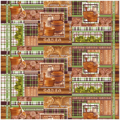 фото Вафельное полотенце «с легким паром 1» (100х150) текс-дизайн