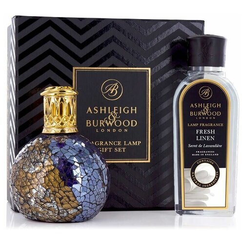 фото Подарочный набор аромалампа «маскарад» и аромат «свежий луг» 250 мл ashleigh&burwood