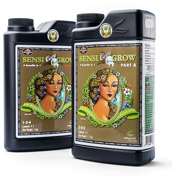 Удобрение Advanced Nutrients Sensi Grow Coco A+B 1 л - фотография № 2