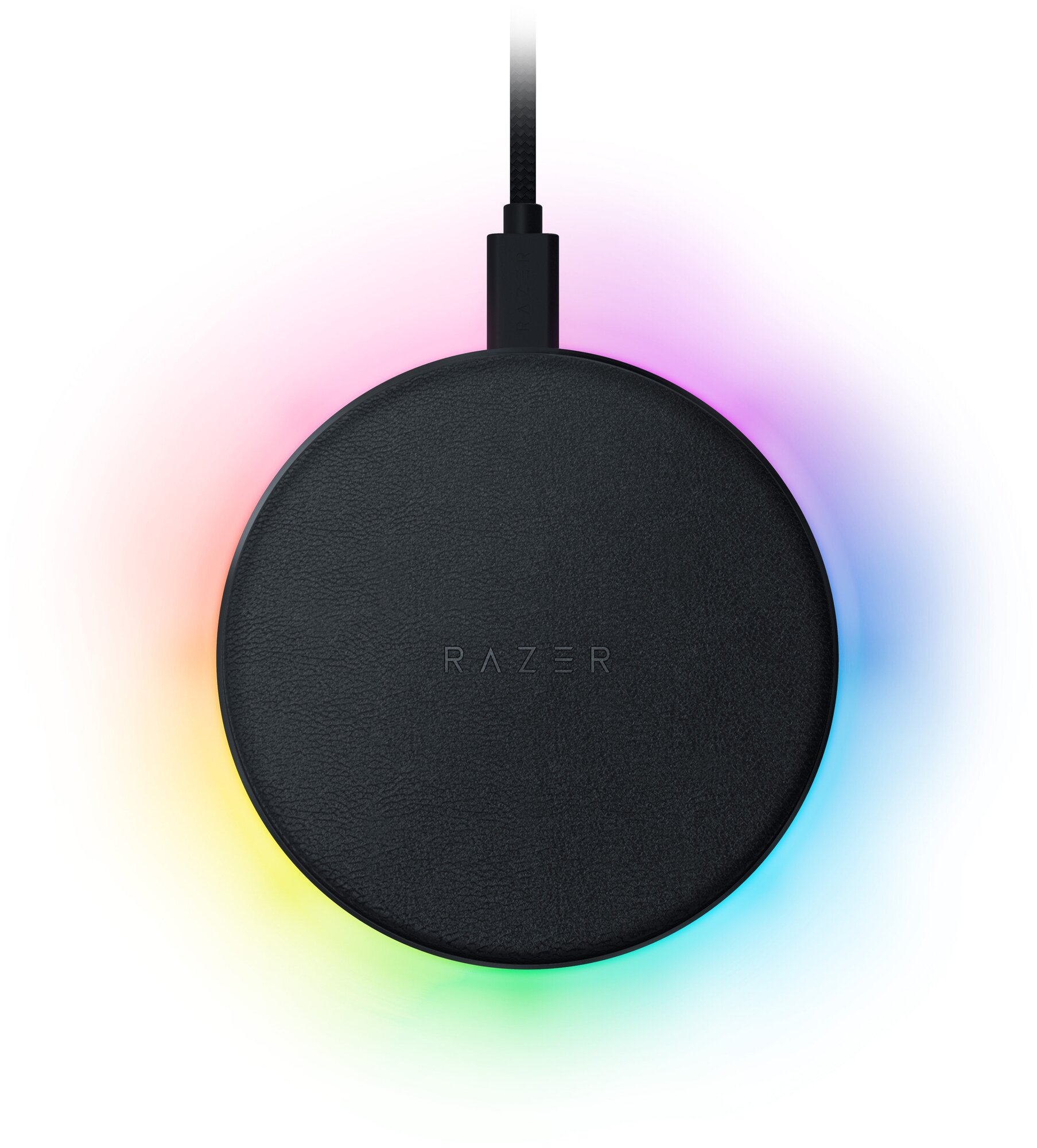 Беспроводное зарядное устройство Razer Charging Pad Chroma 10W (RC21-01600100-R371)