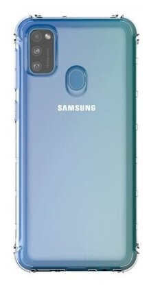 Чехол (клип-кейс) SAMSUNG araree M cover, для Samsung Galaxy M21, прозрачный [gp-fpm215kdatr] - фото №13