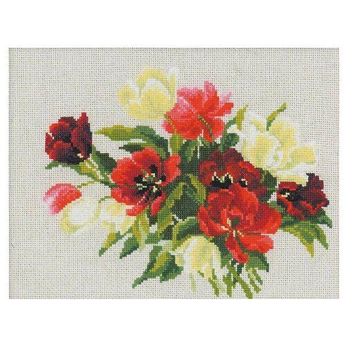 Набор для вышивания Тюльпаны, 30x24 см, Риолис (Сотвори Сама) набор для вышивания риолис сотвори сама 100 052 весенние тюльпаны