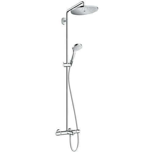 Верхний душ hansgrohe Croma Select 280 Air 1jet Showerpipe 26792000, хром хром 1600 мм