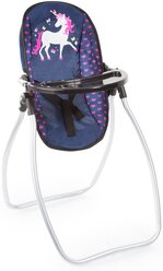 Набор для кукол (стульчик, кенгурушка, сумка), синий 63654AB