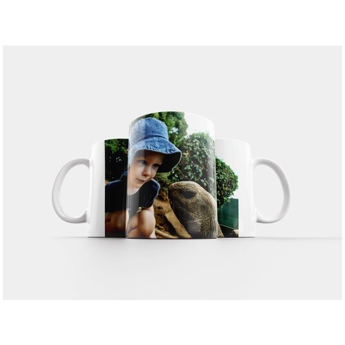 фото Кружка "мальчик, черепаха, наблюдая" 320 мл lotsprints