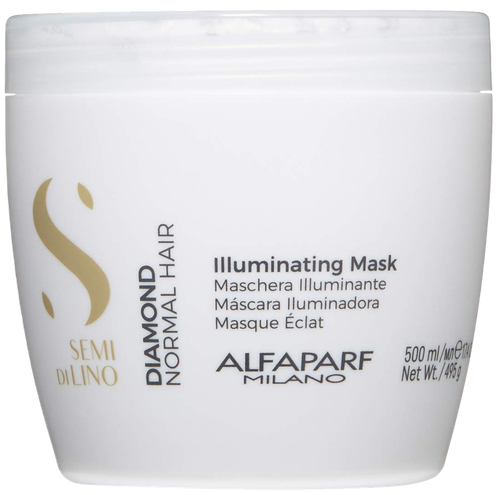 Alfaparf Milano SDL Diamond Illuminating Mask Маска для нормальных волос, придающая блеск, 500 г, 500 мл, банка