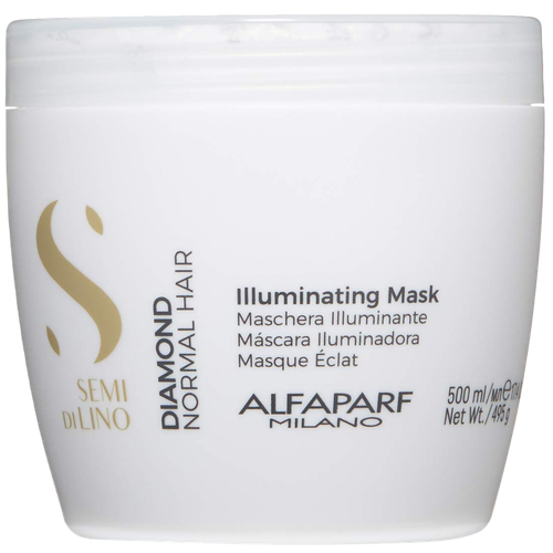 Alfaparf Milano SDL Diamond Illuminating Mask Маска для нормальных волос, придающая блеск, 500 г, 500 мл, банка