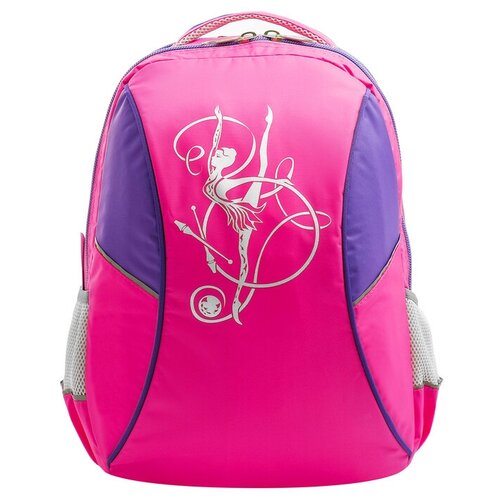 фото Рюкзак для гимнастики 216 l, 44 х 30 х 17 см, цвет розовый/фиолетовый сима-ленд