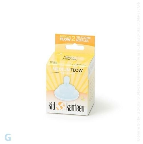 Комплект сосок Klean Kanteen - medium flow (2 шт.) 1000455