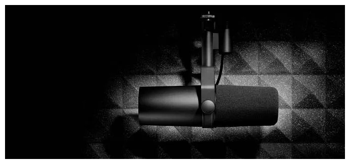 Динамический микрофон Shure (Black) - фото №5