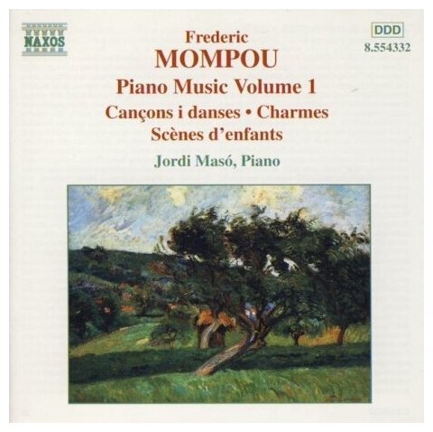 Компакт-Диски, NAXOS, JORDI MASO - Mompou: Piano Music Vol.1 (CD)