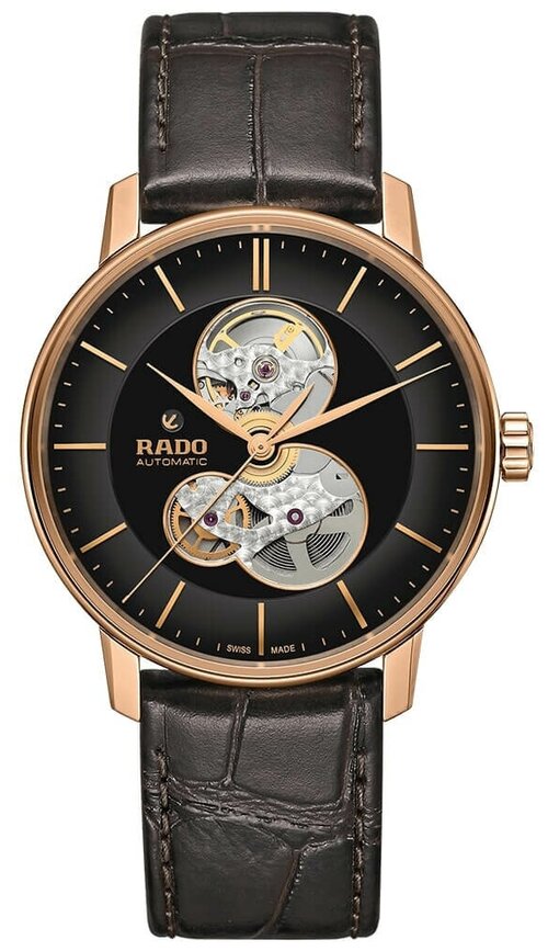 Наручные часы RADO Coupole Classic, черный, золотой