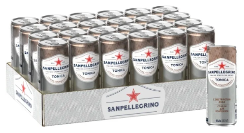Газированный напиток Sanpellegrino Tonica 0.33 л, 6 шт. - фотография № 3