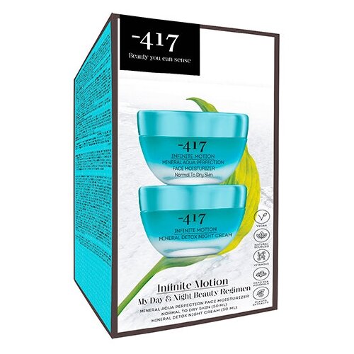 Набор - 417 Дуэт Увлажнение и детокс Infinite Motion my Day Night 50мл х 2 6096₽
