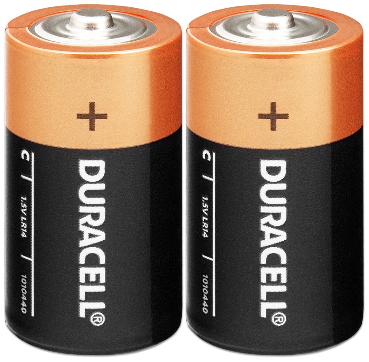 Duracell Батарейка алкалиновая Duracell Basic, C, LR14-2BL, 1.5В, блистер, 2 шт.