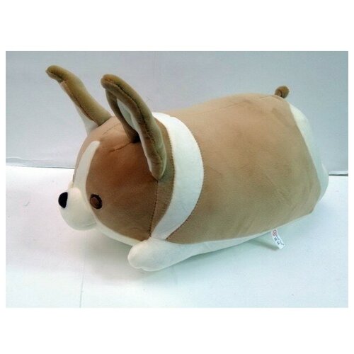 Купить 5110/65 Мягкая игрушка - подушка собака Корги (Corgi) с длинными ушами, длина 65 см., Китай