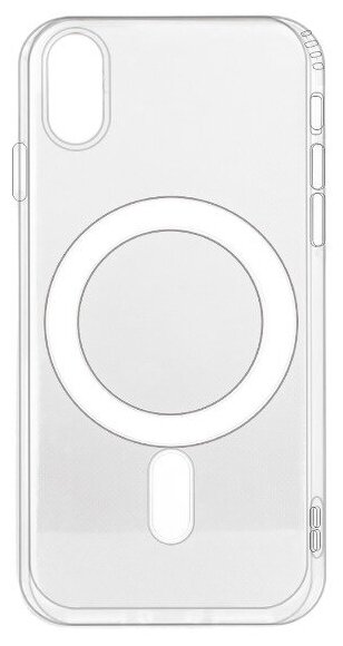 Чехол магнитный с функцией MagSafe для iPhone Х / XS Противоударный чехол с магнитным креплением