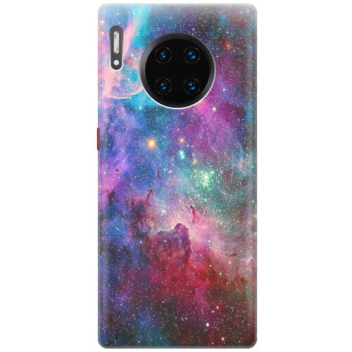 фото Gosso ультратонкий силиконовый чехол-накладка для huawei mate 30 pro с принтом "волшебный космос"